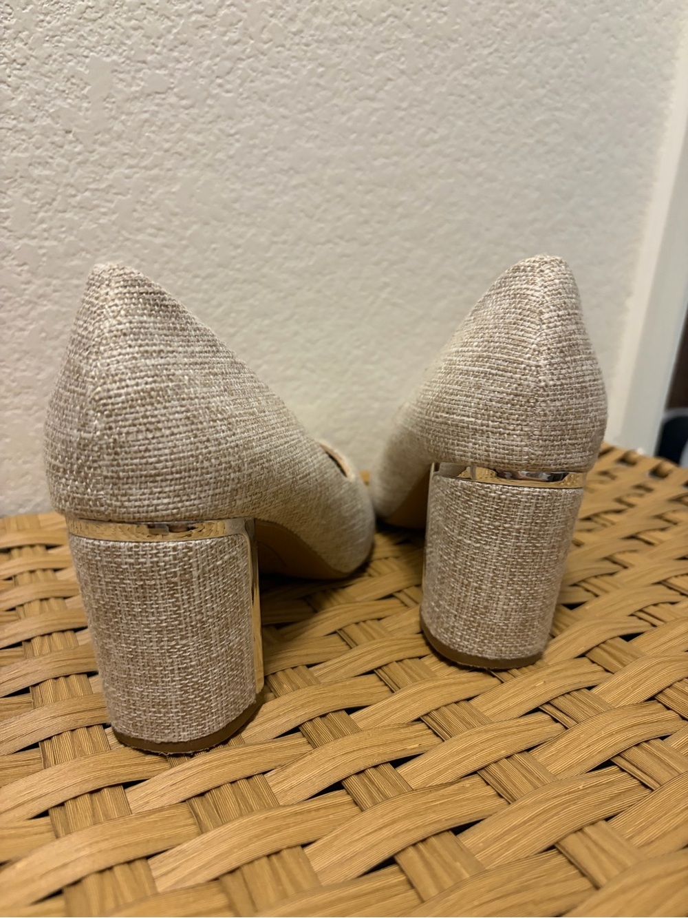 Alfani Mirror and Tweed Heel - Picture 4 of 7